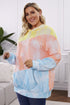 'Zella' Oversized Multi Colour Hoodie - Celes Fashion